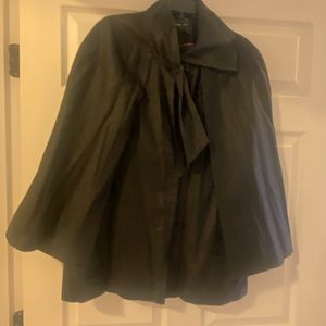 Tahari black cape